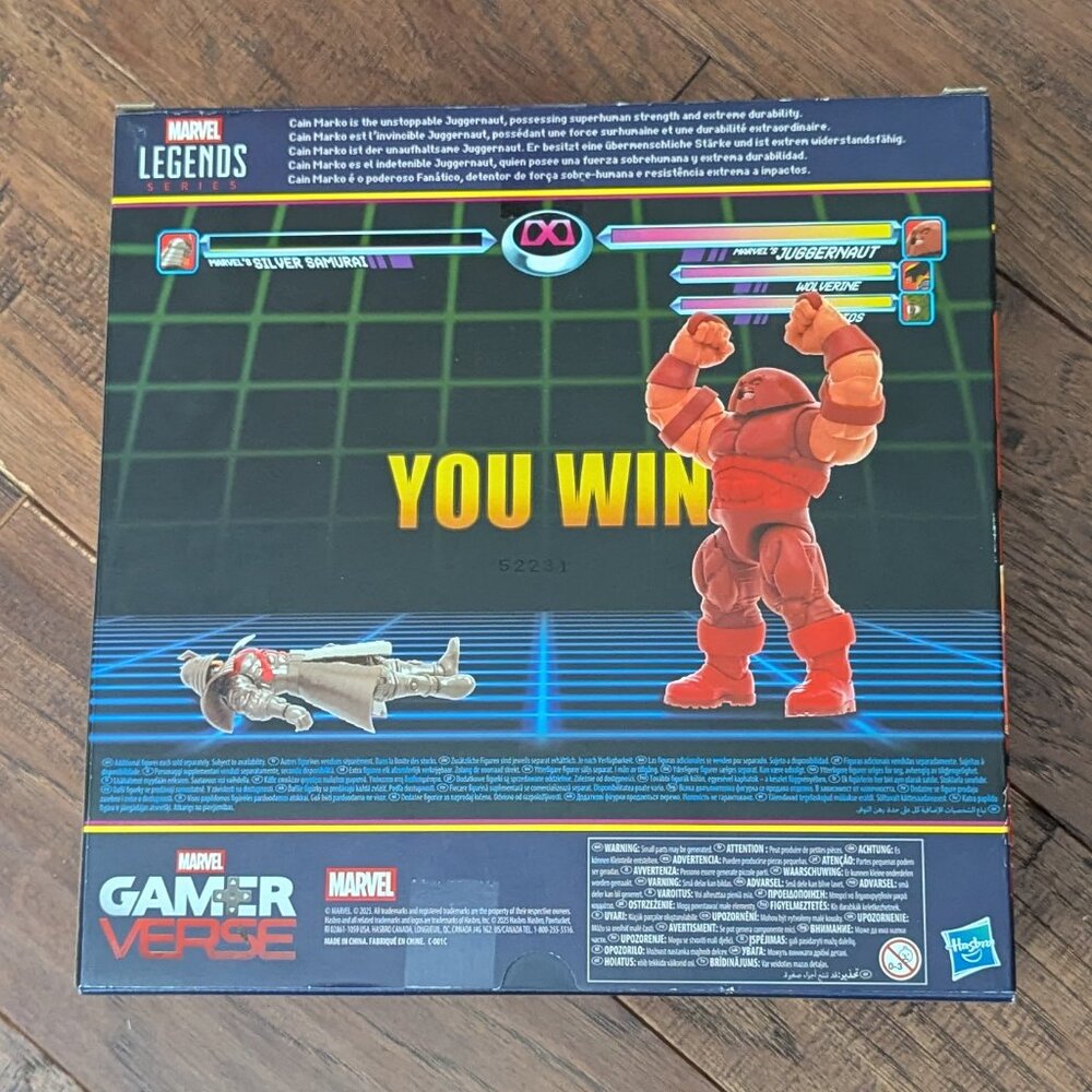 Marvel Legends Juggernaut Gamerverse Deluxe Figure Hasbro NEW - Picture 4 of 9